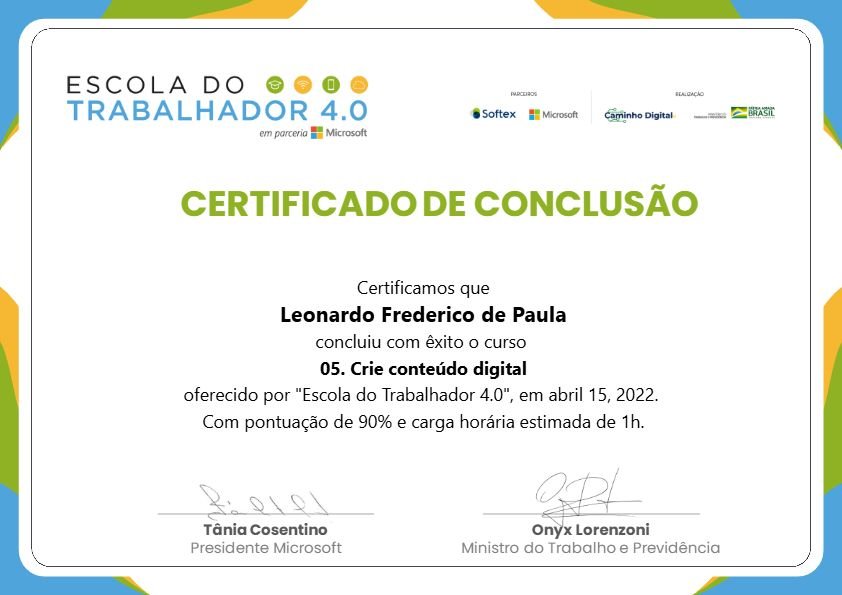 Crie conteúdo Digital