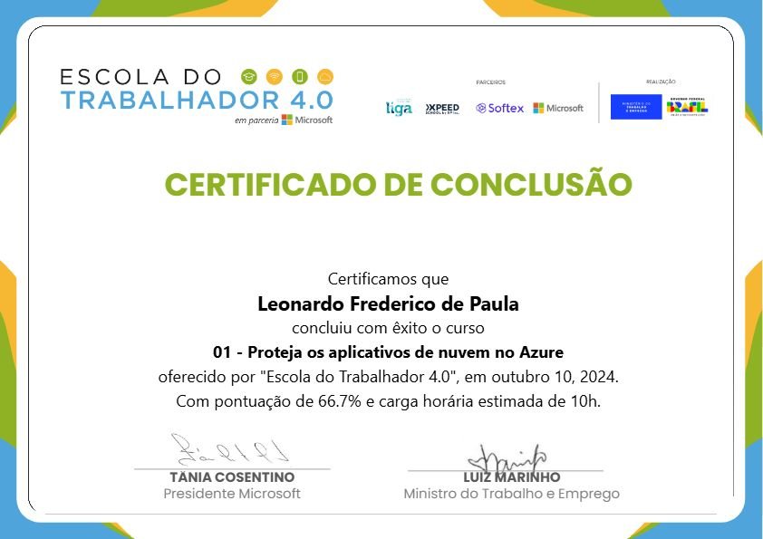 Proteja seus Aplicativos de Nuvem no Azure
