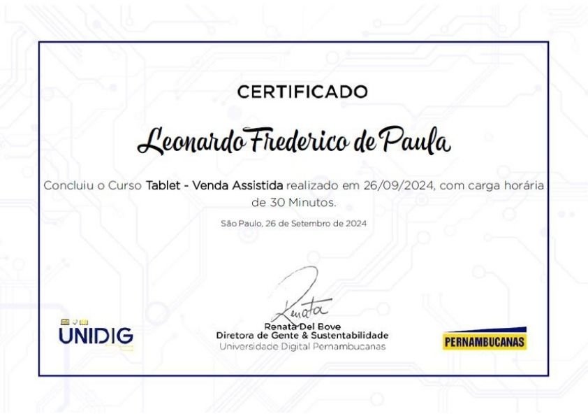 Unidig em parceria com Prenambucanas